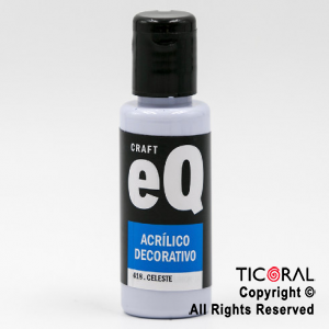 ACRIL.DECOR.EQ 418 CELESTE 50ML X 1